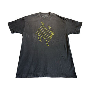 Hart & Huntington Gray Large T-shirt Graphic Tattoo Art Edgy Streetwear